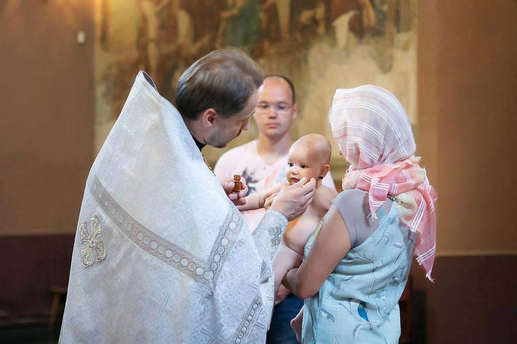 Крещение Мирославы. Фотограф в Москве Елена Дроздова
