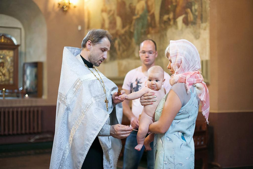 Крещение Мирославы. Фотограф в Москве Елена Дроздова