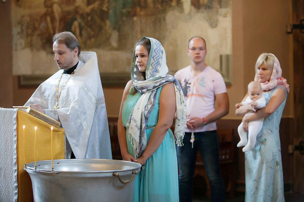 Крещение Мирославы. Фотограф в Москве Елена Дроздова