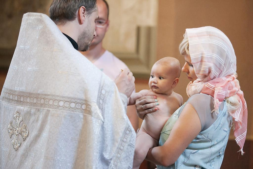 Крещение Мирославы. Фотограф в Москве Елена Дроздова