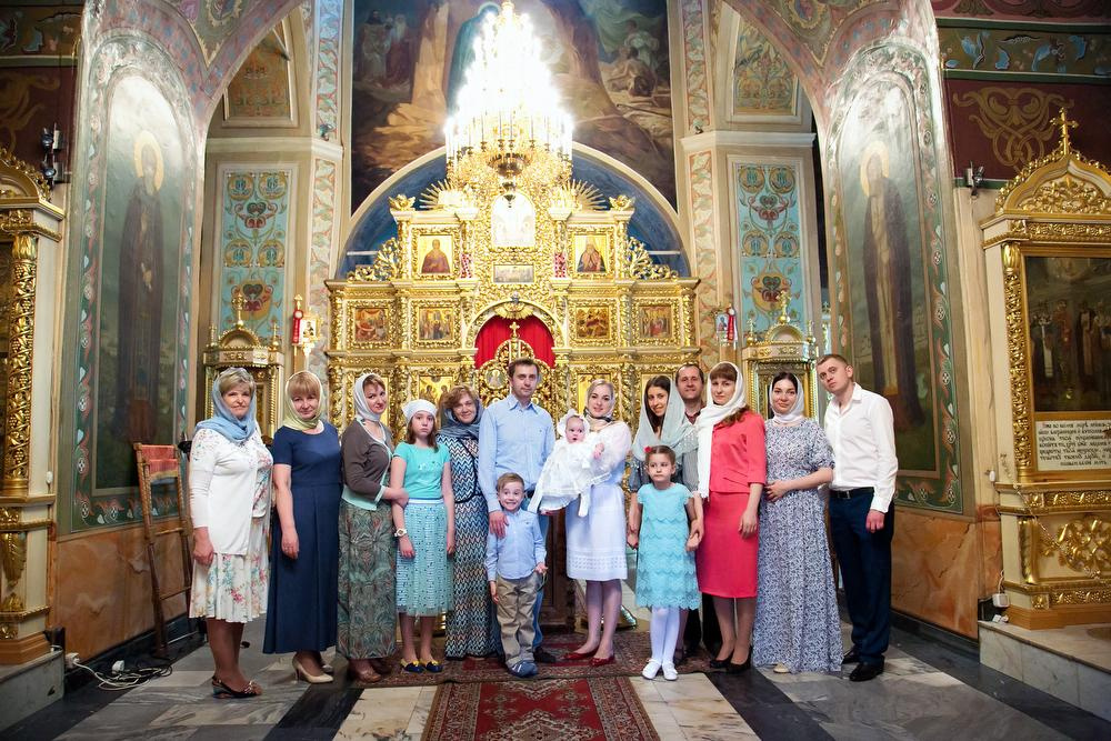 Крещение Софии. Фотограф в Москве Елена Дроздова