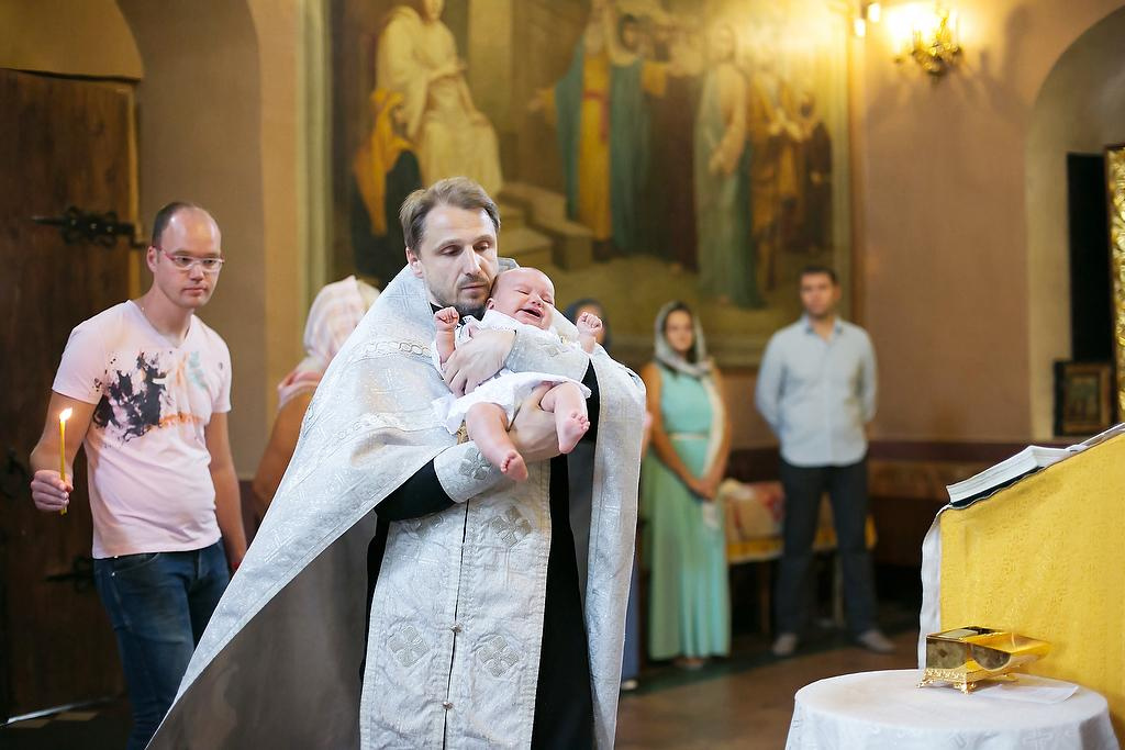 Крещение Мирославы. Фотограф в Москве Елена Дроздова