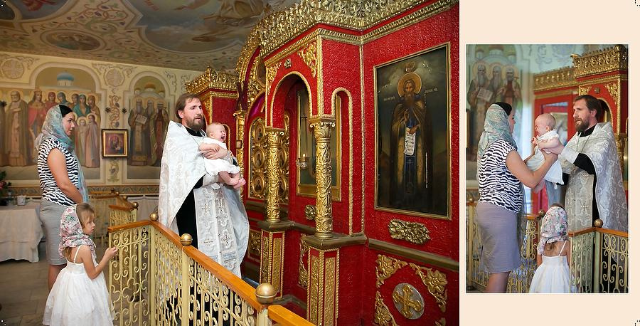 Крещение Софии. Фотограф в Москве Елена Дроздова