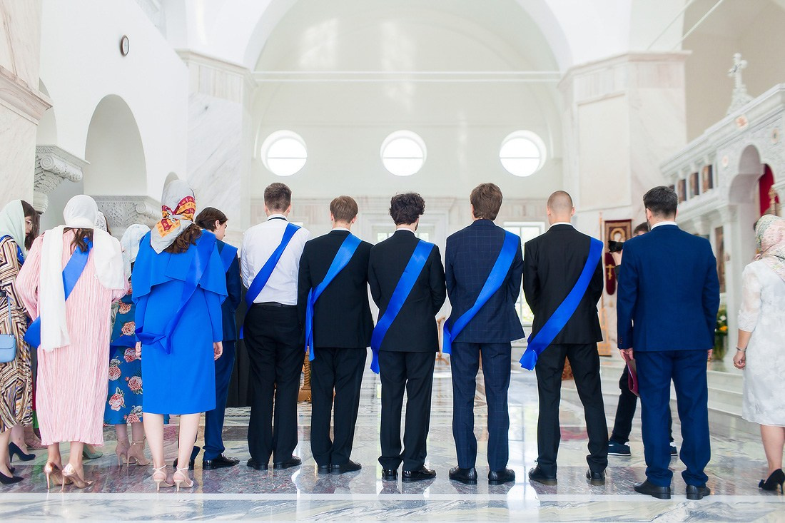 Выпускной в гимназии «Василиада». Репортажный фотограф Борис Геер