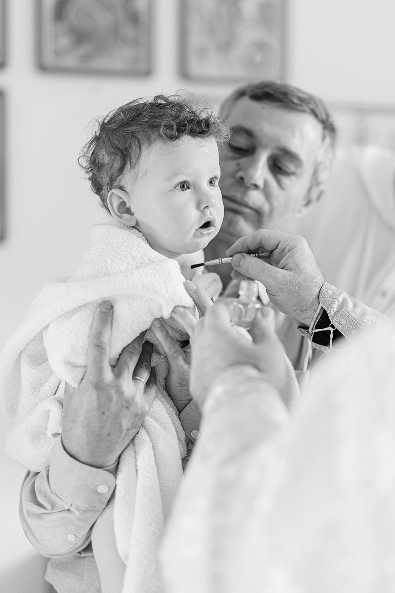 — Таинство Крещения (Чёрно-белый). Детский и семейный фотограф Домодедово