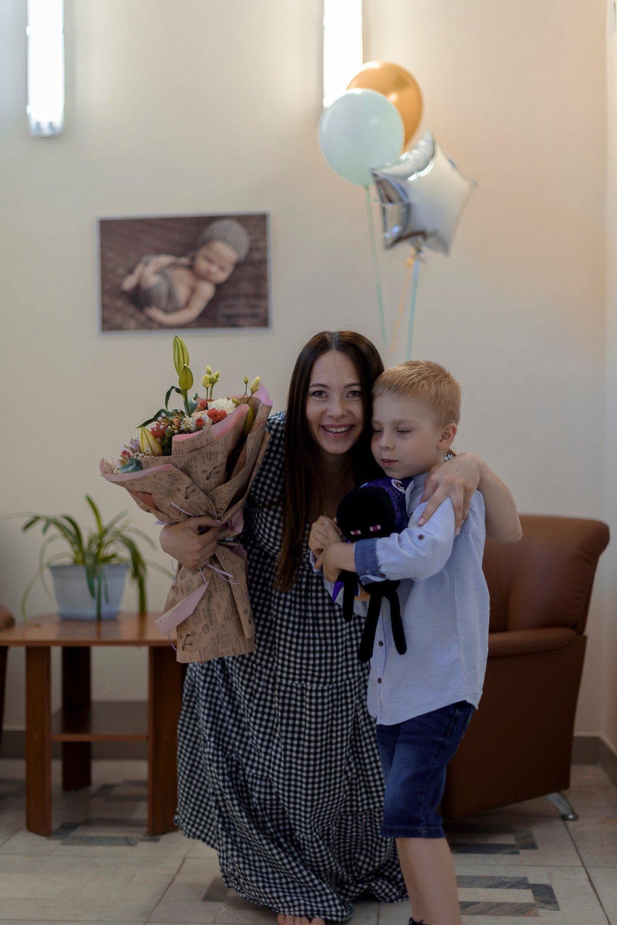 Выписка Татьяны с девочкой. Фотограф Крещения и Венчания. Минск и другие города. Почтенная Наташа