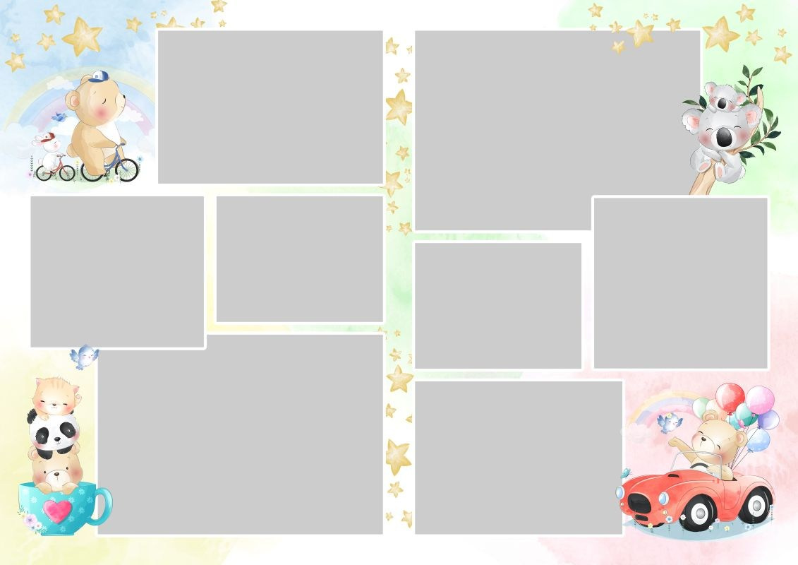 Выпускной альбом для детского сада № 258 Друзья. Medlori fotobook Выпускные альбомы в Липецке Лариса Медведева