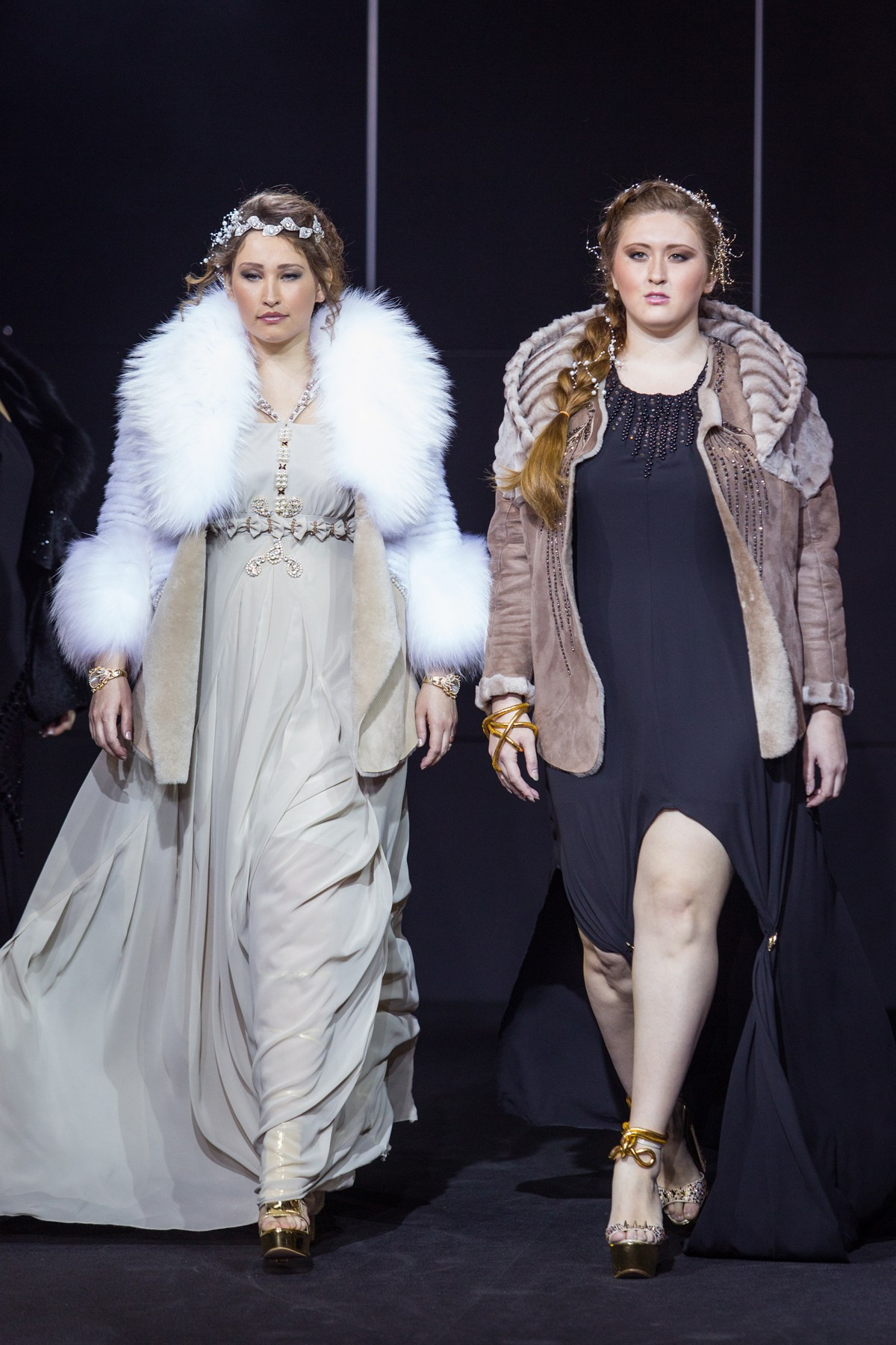 Модный показ LeShow, Москва, 2014. Портретные фотографы в Москве — Анна и Алексей Бородины