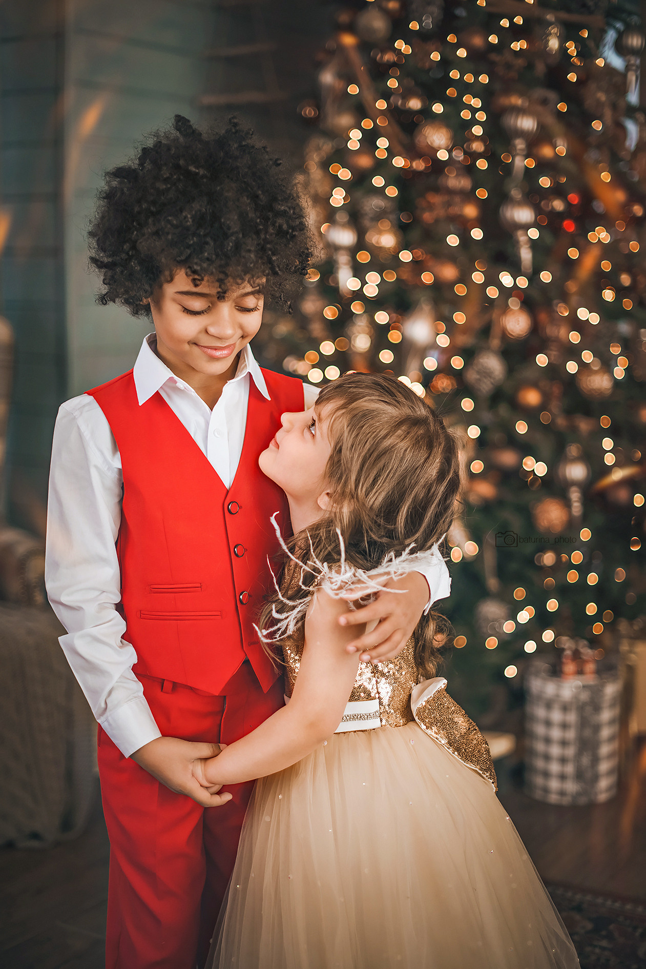 Новогодние фотосессии. Портретный Фотограф в Москве Юлия Батурина