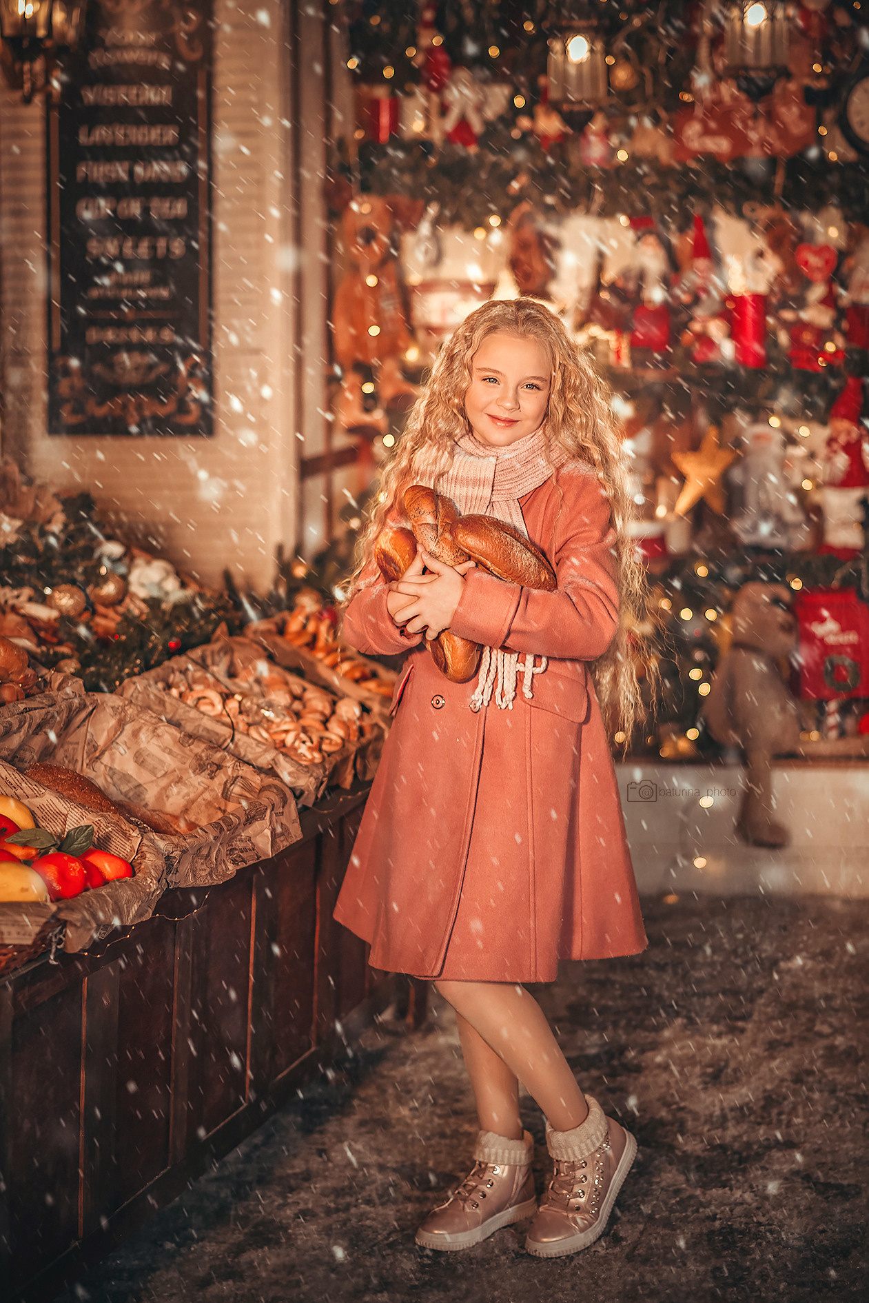 Новогодние фотосессии. Портретный Фотограф в Москве Юлия Батурина