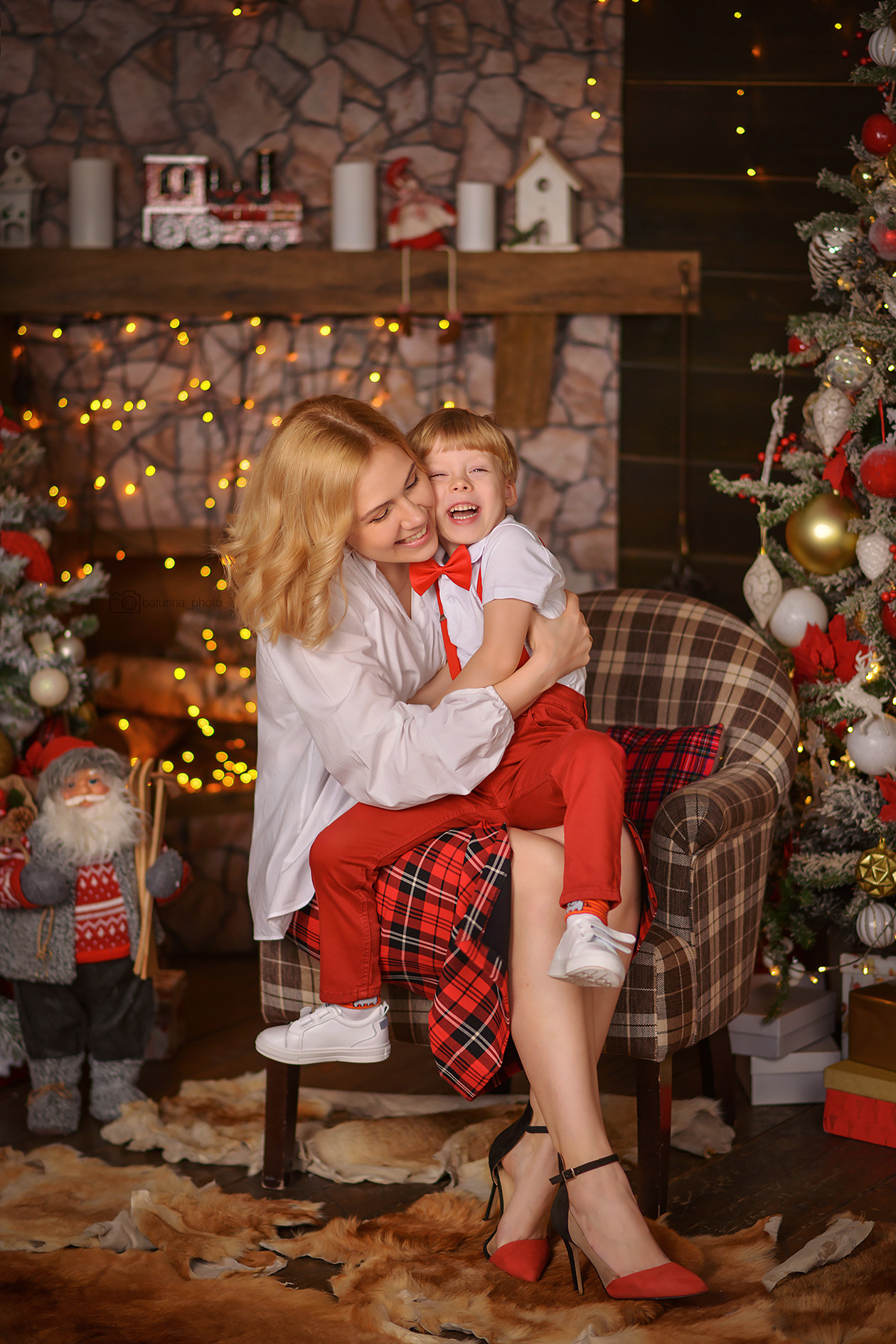 Новогодние фотосессии. Портретный Фотограф в Москве Юлия Батурина