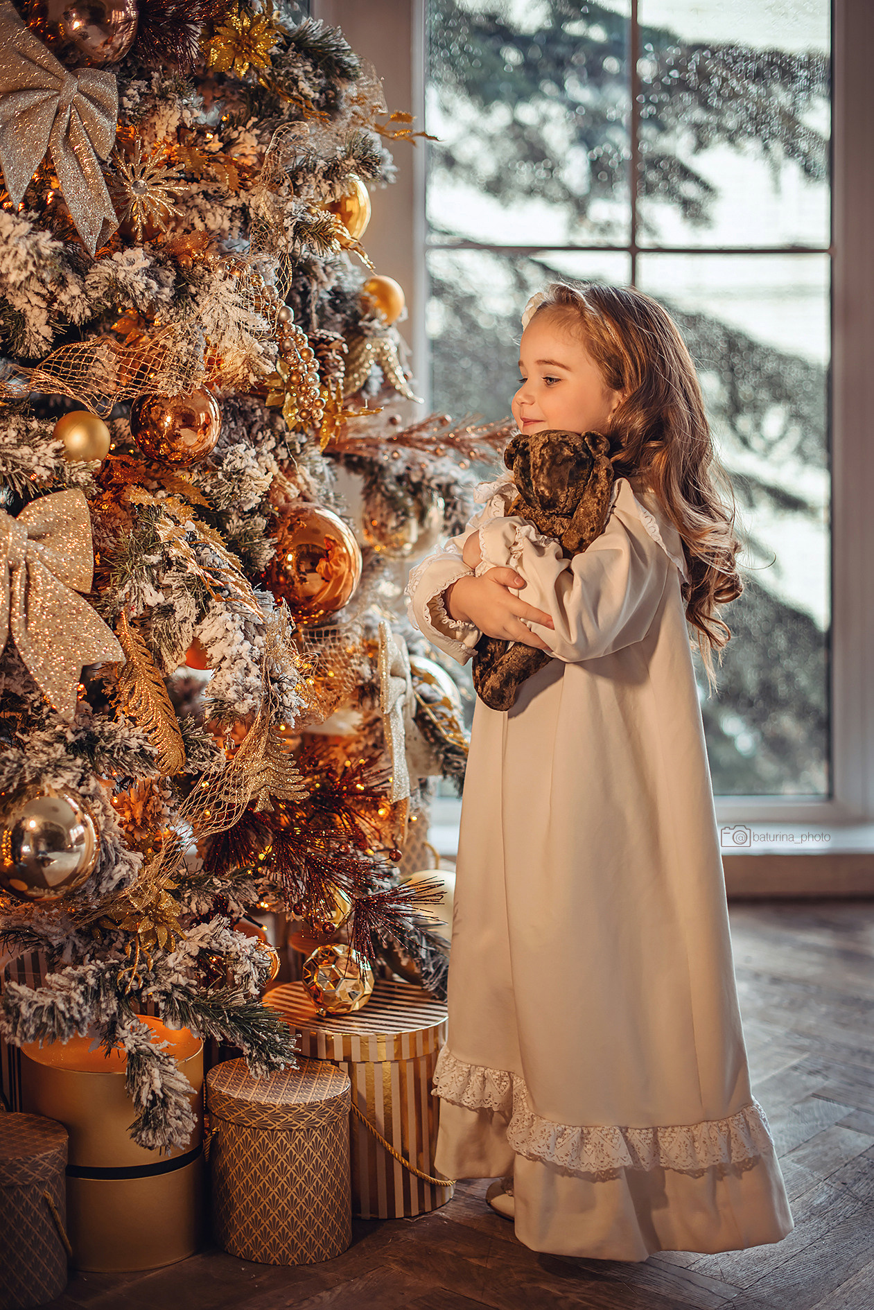 Новогодние фотосессии. Портретный Фотограф в Москве Юлия Батурина