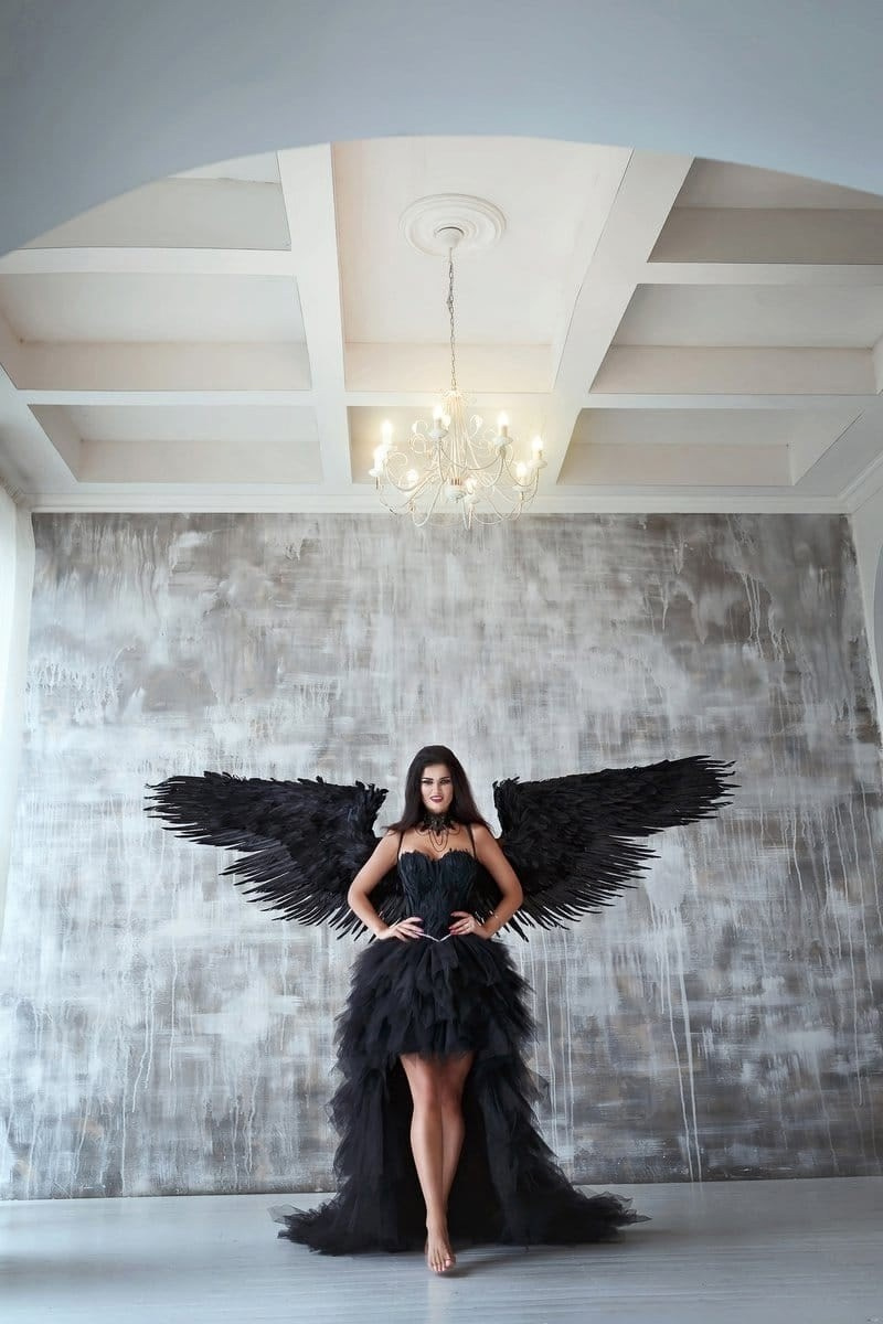 Крылья черные. Сказочный фотограф фотопроекты фототуры в Новосибирске и на Алтае