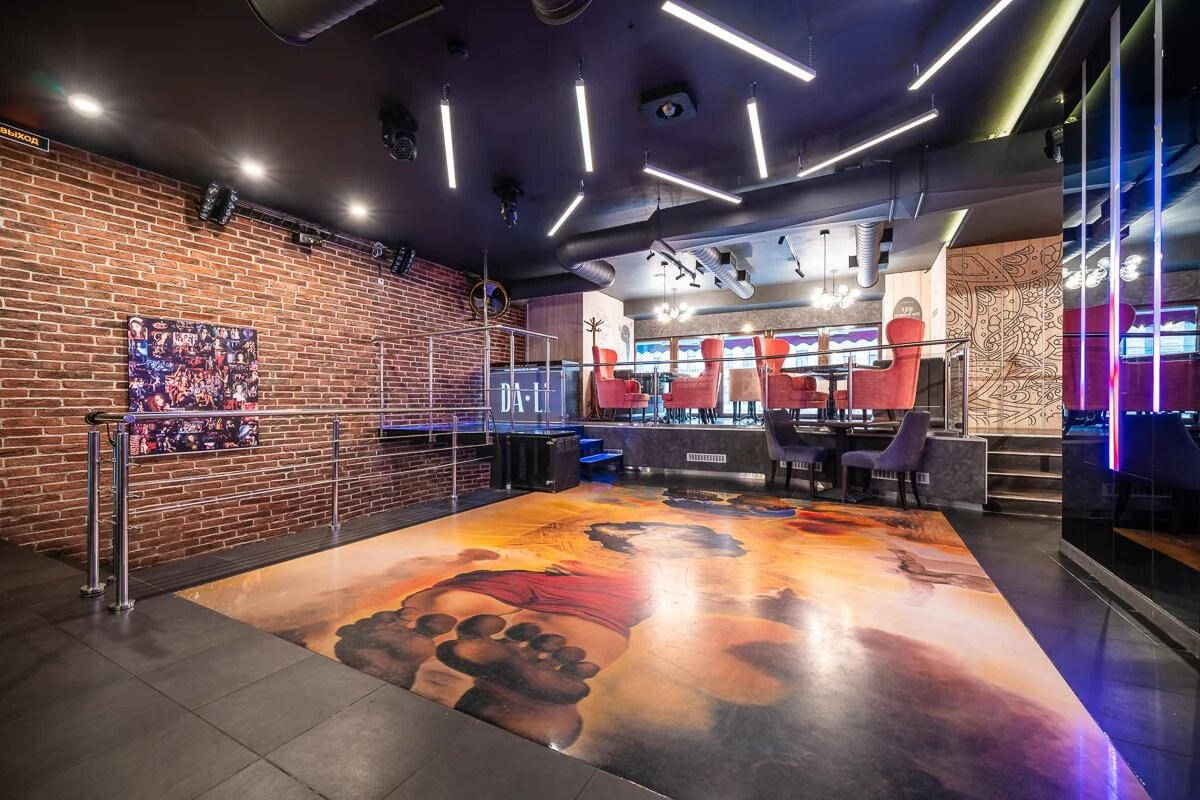 Ресторан-бар «Дали» г. Санкт-Петербург. Батракова Наталья дизайнер интерьеров Санкт-Петербург Москва Архангель