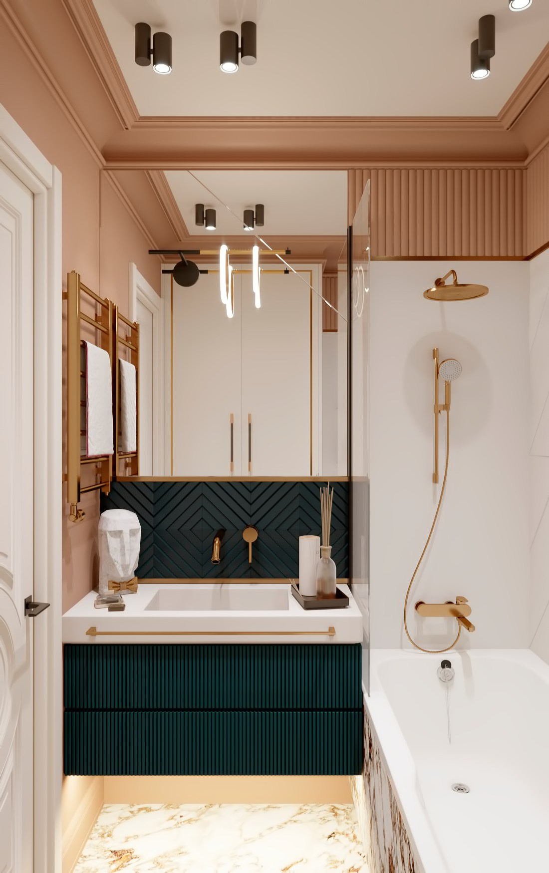 Квартира в Подмосковье. 2021 год. Дизайнер интерьера Троилова Арина