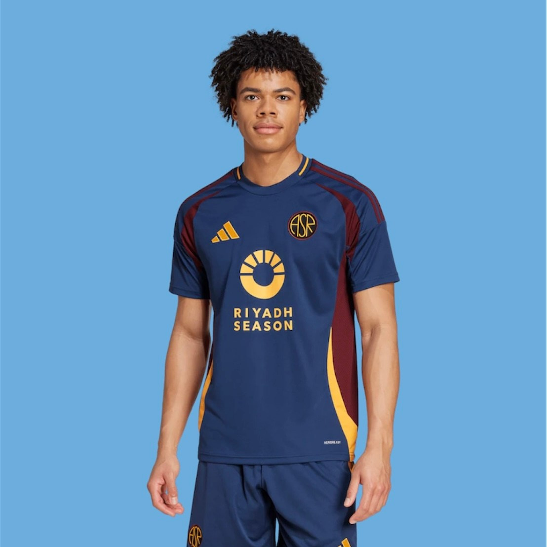 Третья футболка Roma 2024-2025. Футбольный магазин — ssw_magazin