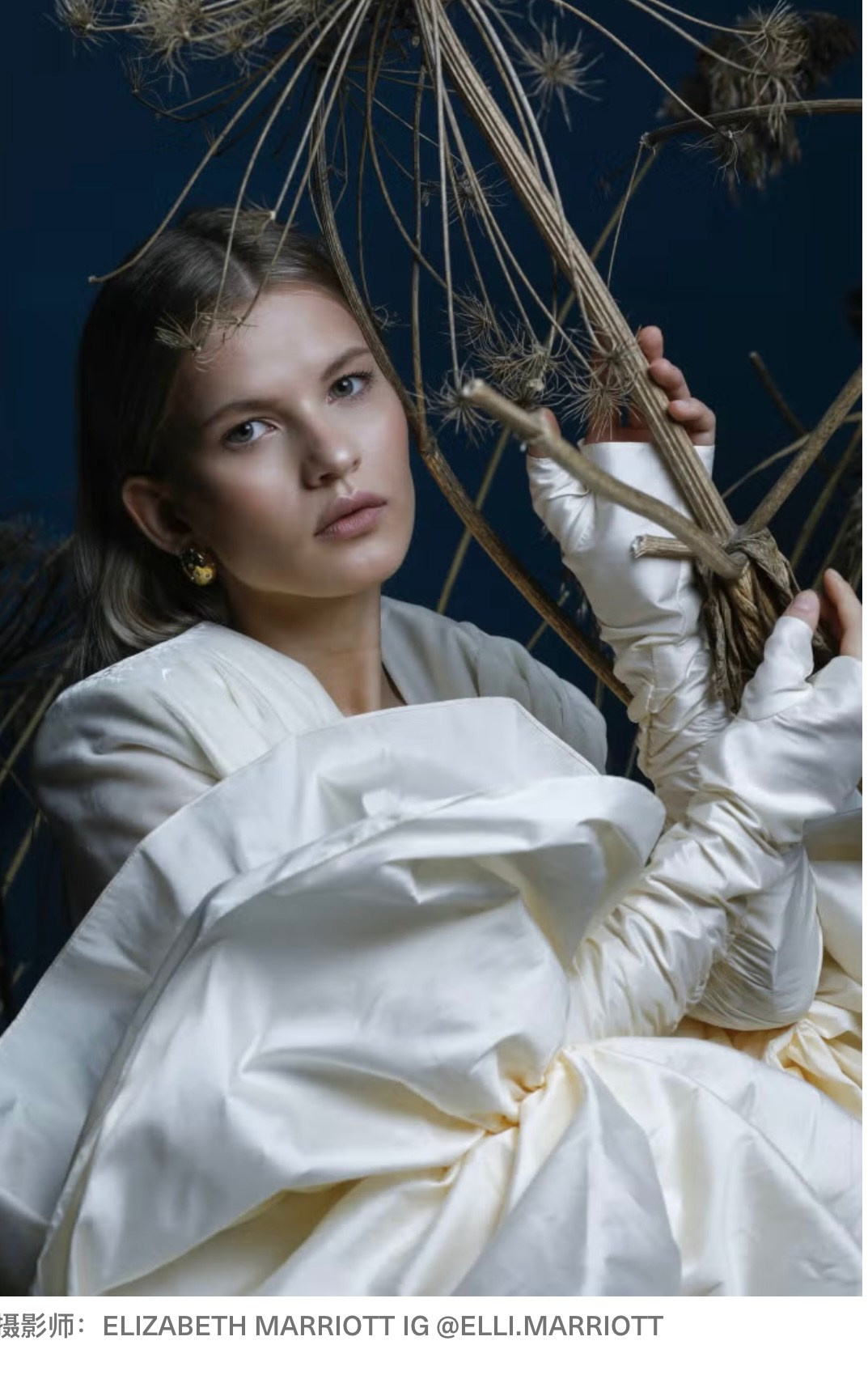 Elle China online. Elizabeth Marriott