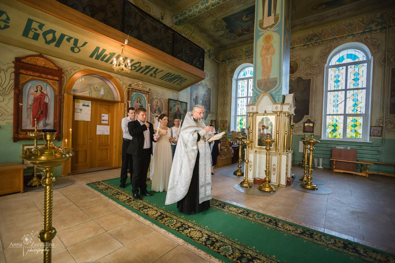 Фото в храме. Фотограф Зезюлина Анна