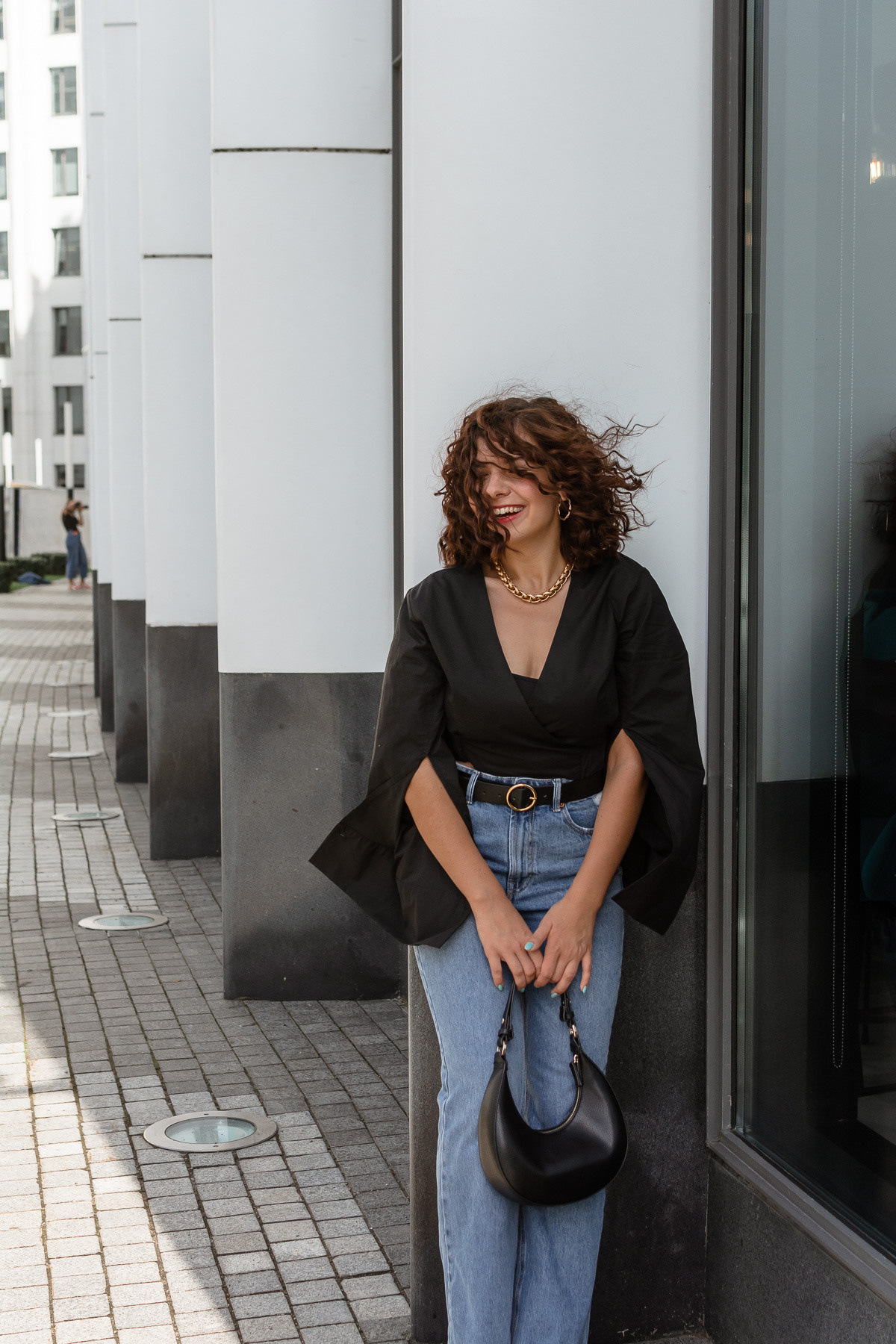 Катя. Уличная контент-съемка. Фотограф-видеограф в Москве