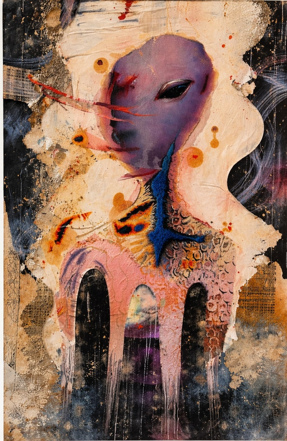 MIXED MEDIA. CONTEMPORARY ARTIST OLGA ANDRIYASH
