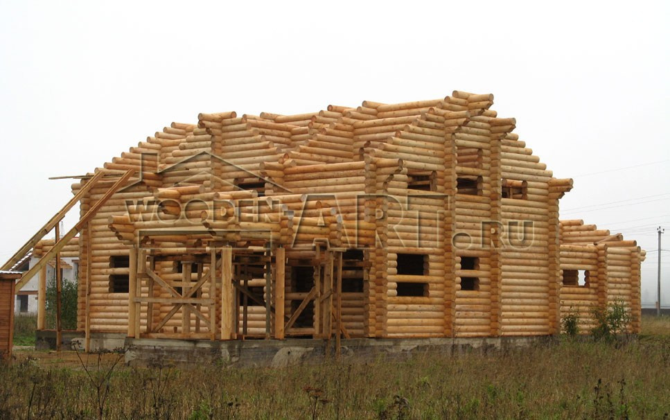 «Сергеевка» 364 кв. м. Проекты деревянных домов