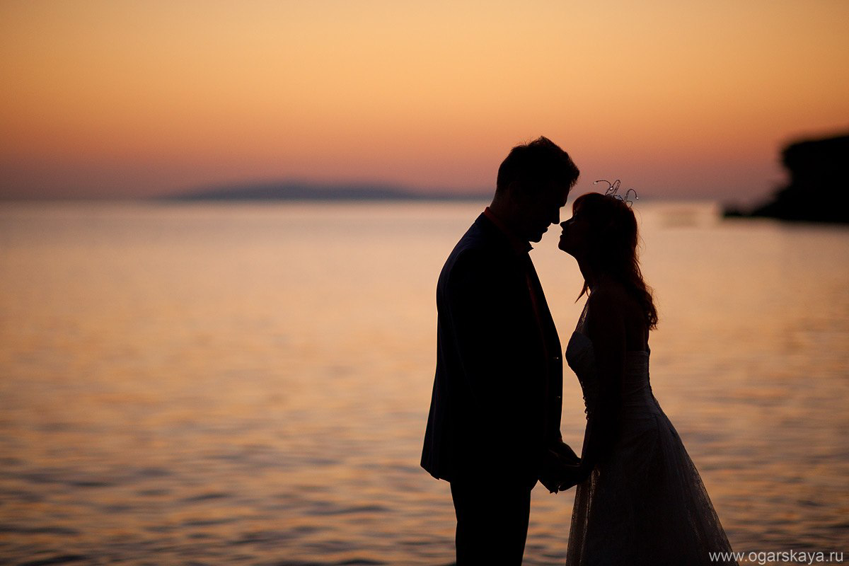 Надежда и Максим в Греции. Свадебный фотограф в Москве Екатерина Огарская