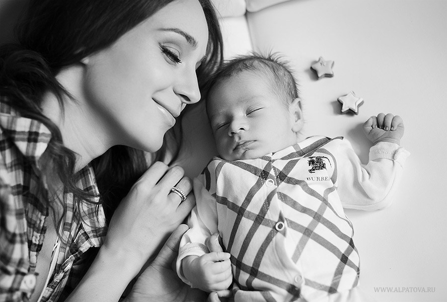Ч/Б. Семейный и детский фотограф в Москве Ксения Алпатова
