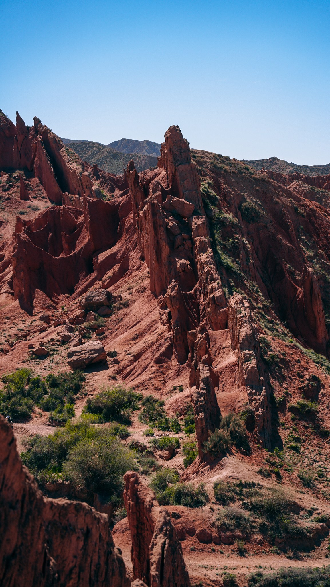 Кыргызстан. Человек с фотокамерой