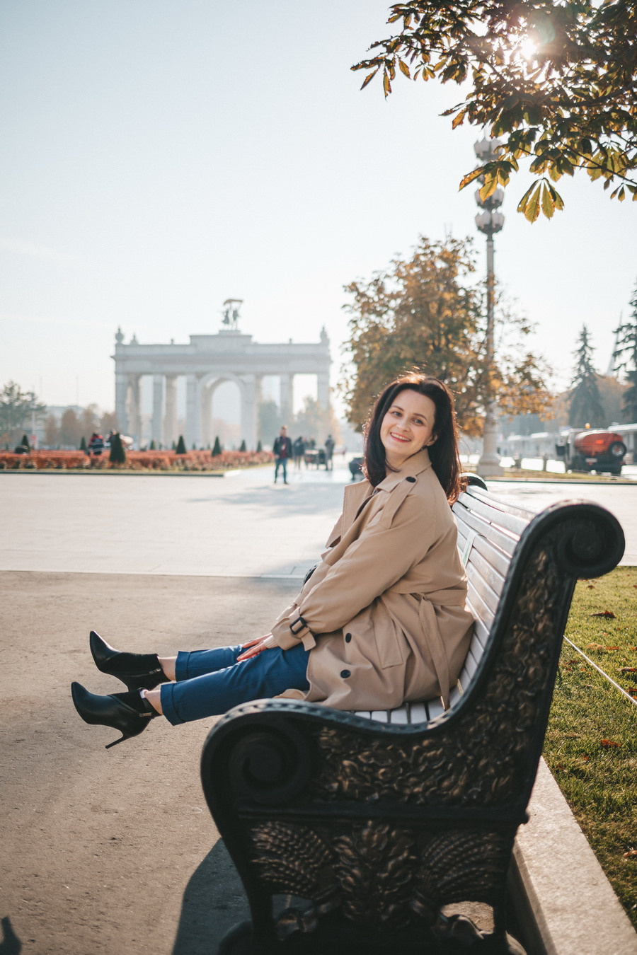 Осень на ВДНХ. Веденеева Валентина семейный репортажный лайфстайл фотограф Москва