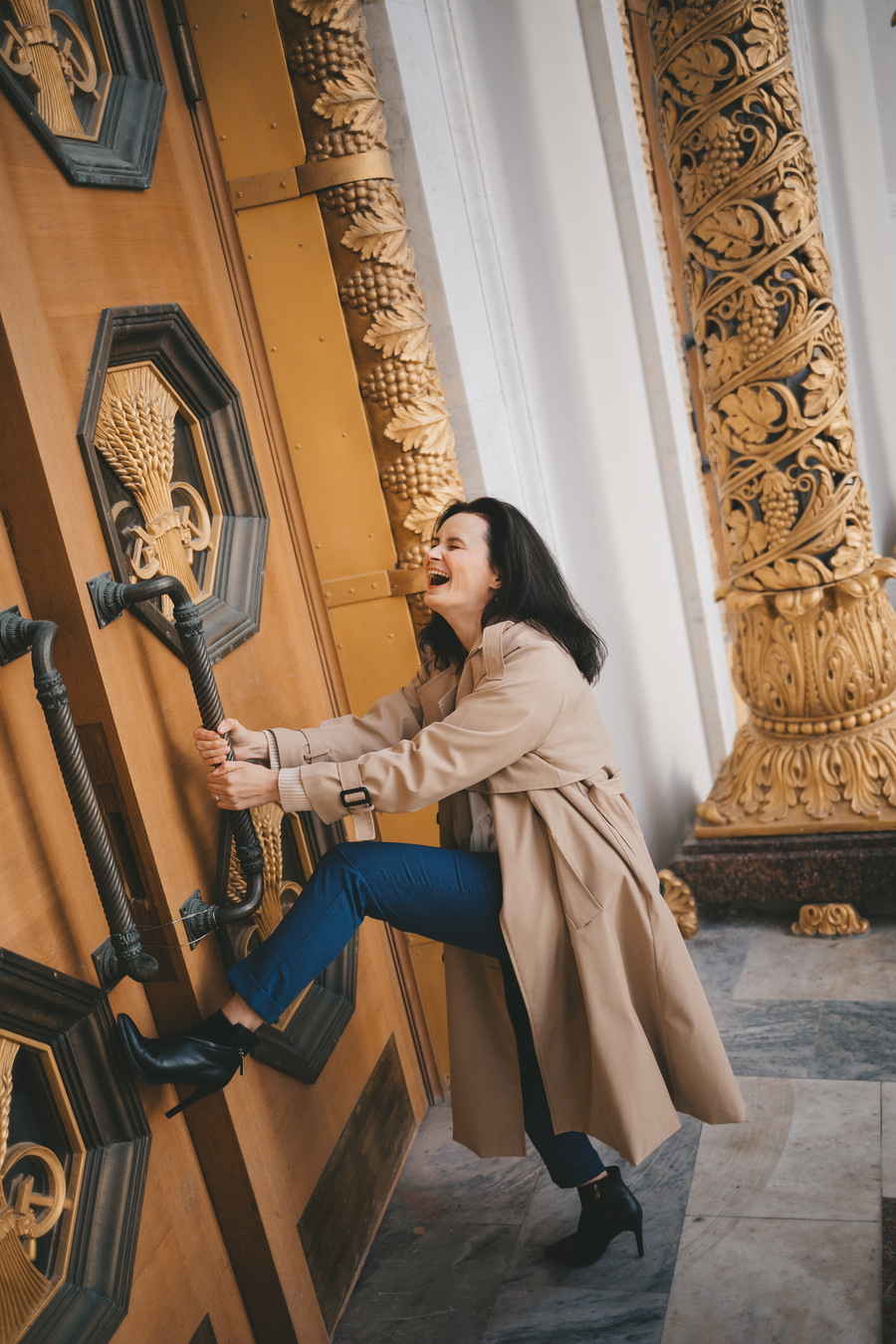 Осень на ВДНХ. Веденеева Валентина семейный репортажный лайфстайл фотограф Москва