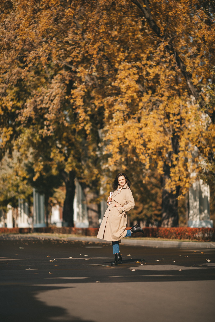 Осень на ВДНХ. Веденеева Валентина семейный репортажный лайфстайл фотограф Москва
