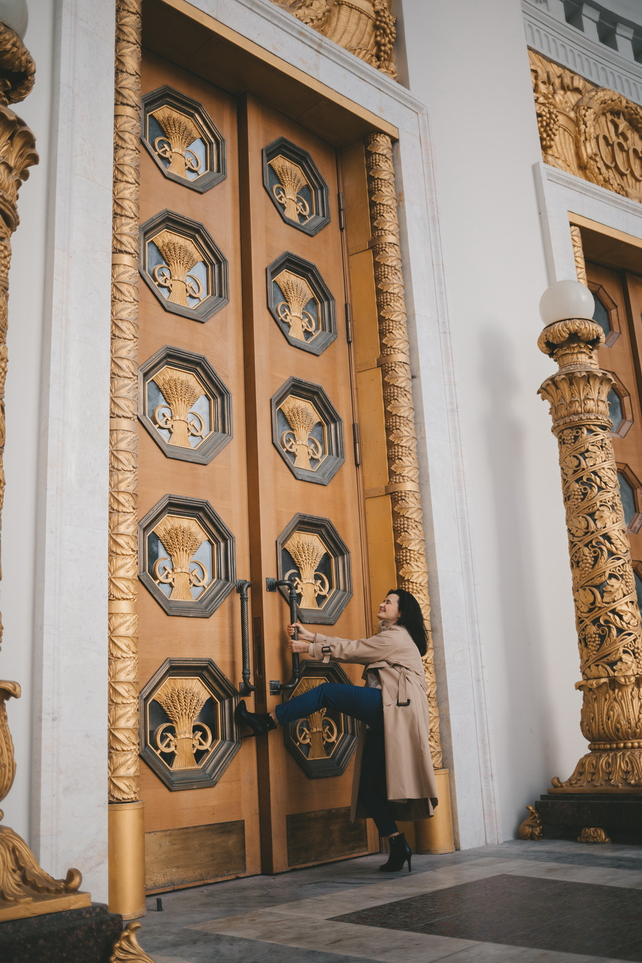 Осень на ВДНХ. Веденеева Валентина семейный репортажный лайфстайл фотограф Москва
