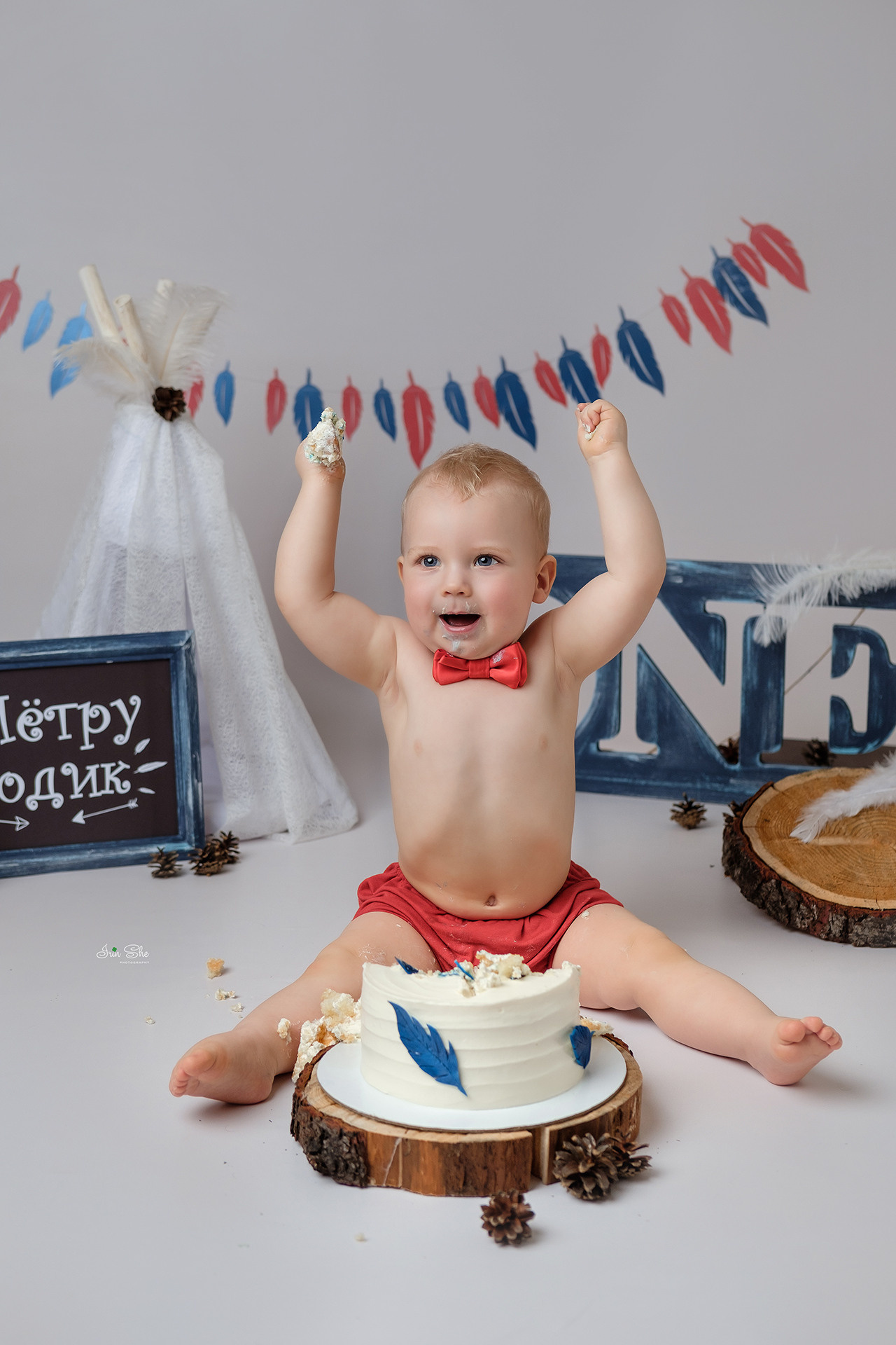 Фотосессия на годик. Детский фотограф в Южно-Сахалинске Irin She Simanovich