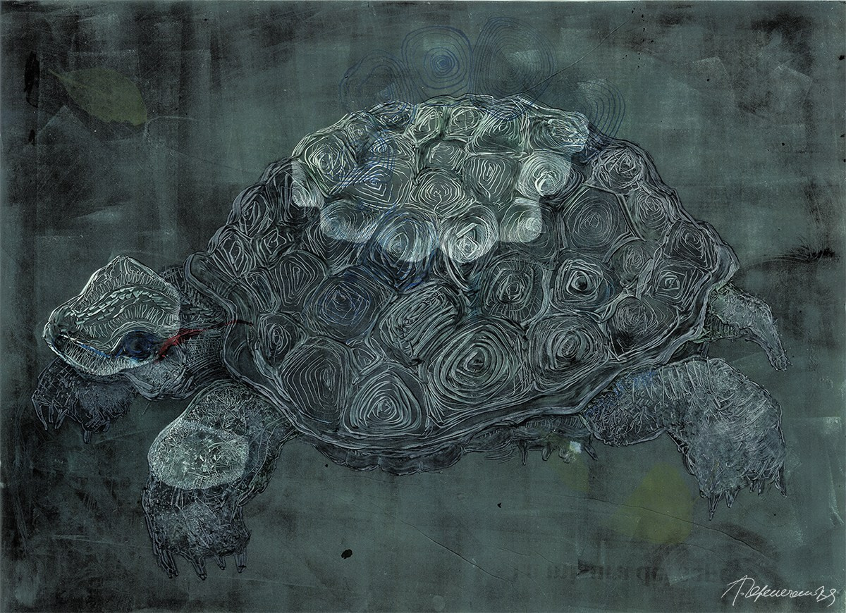 Монотипии. Художник Перепечėнова-Феофанова Анна