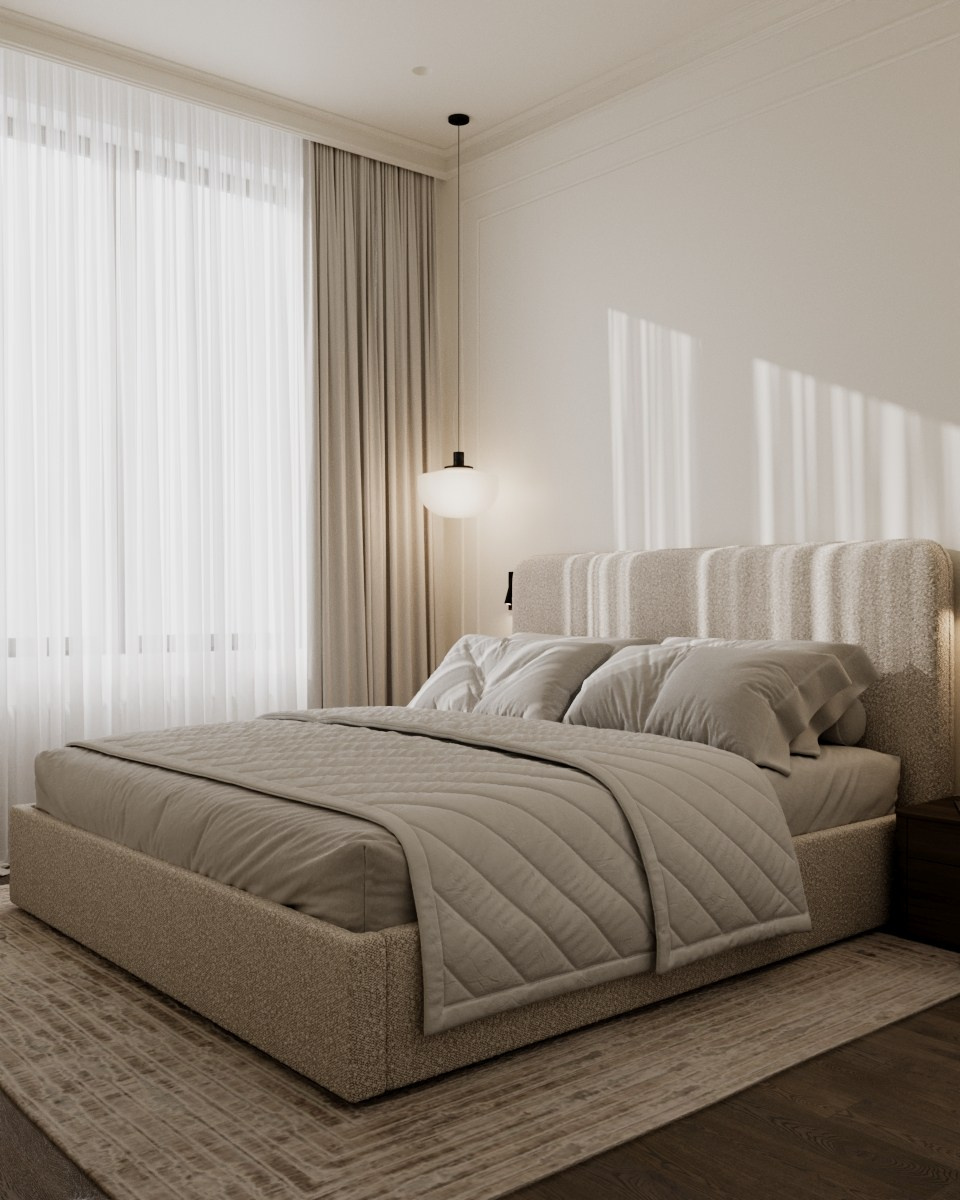 Спальная комната. Визуализатор Векшина Елена