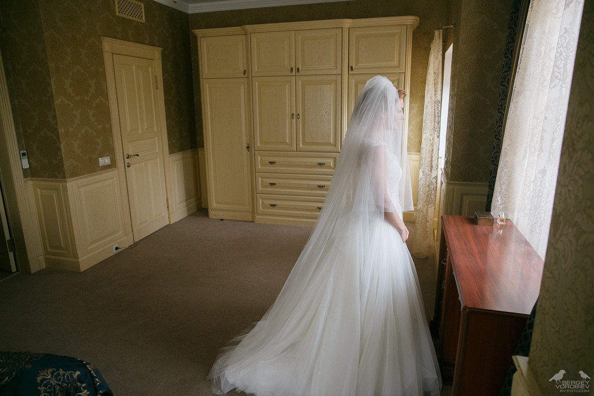 Романтическая свадебная история. Свадебный фотограф в Нижнем Новгороде и Москве Сергей Воробьев