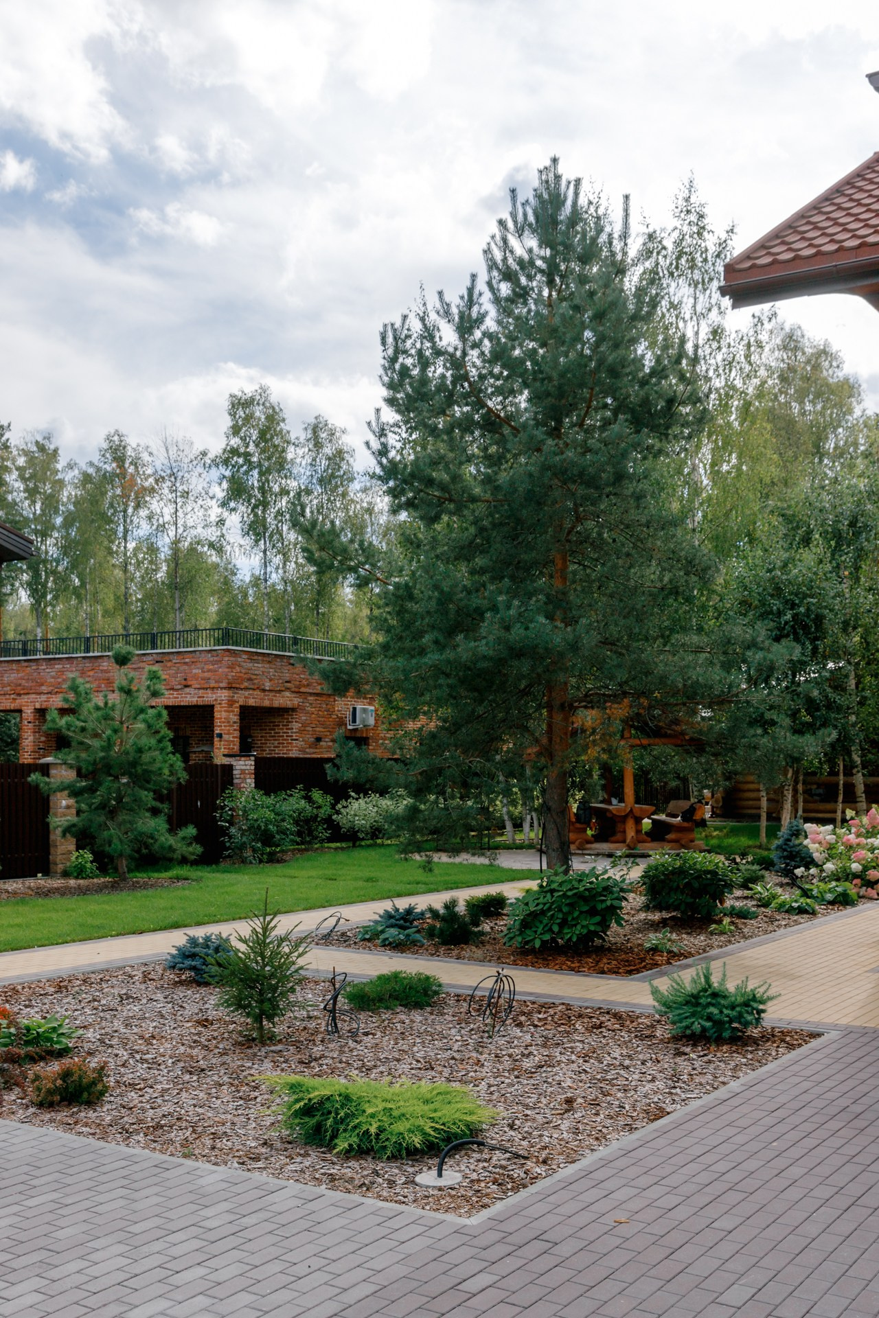 Загородный дом. Ландшафтный дизайн. Репортажный фотограф в Санкт-Петербурге Жолудев Владислав
