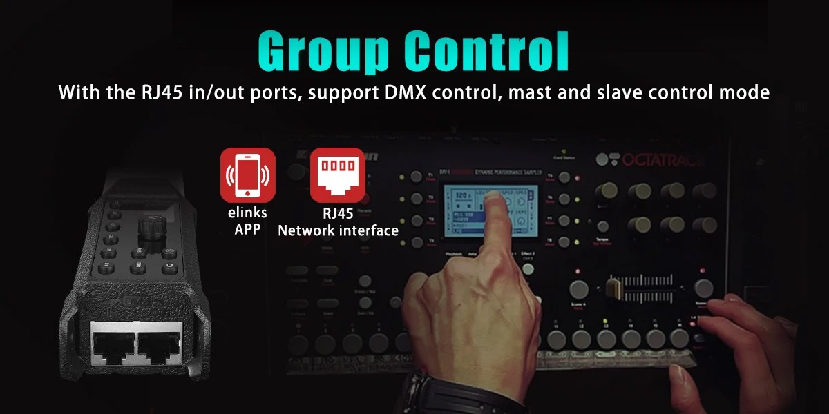 Светодиодная RGB-лампа LUXCEO P120S