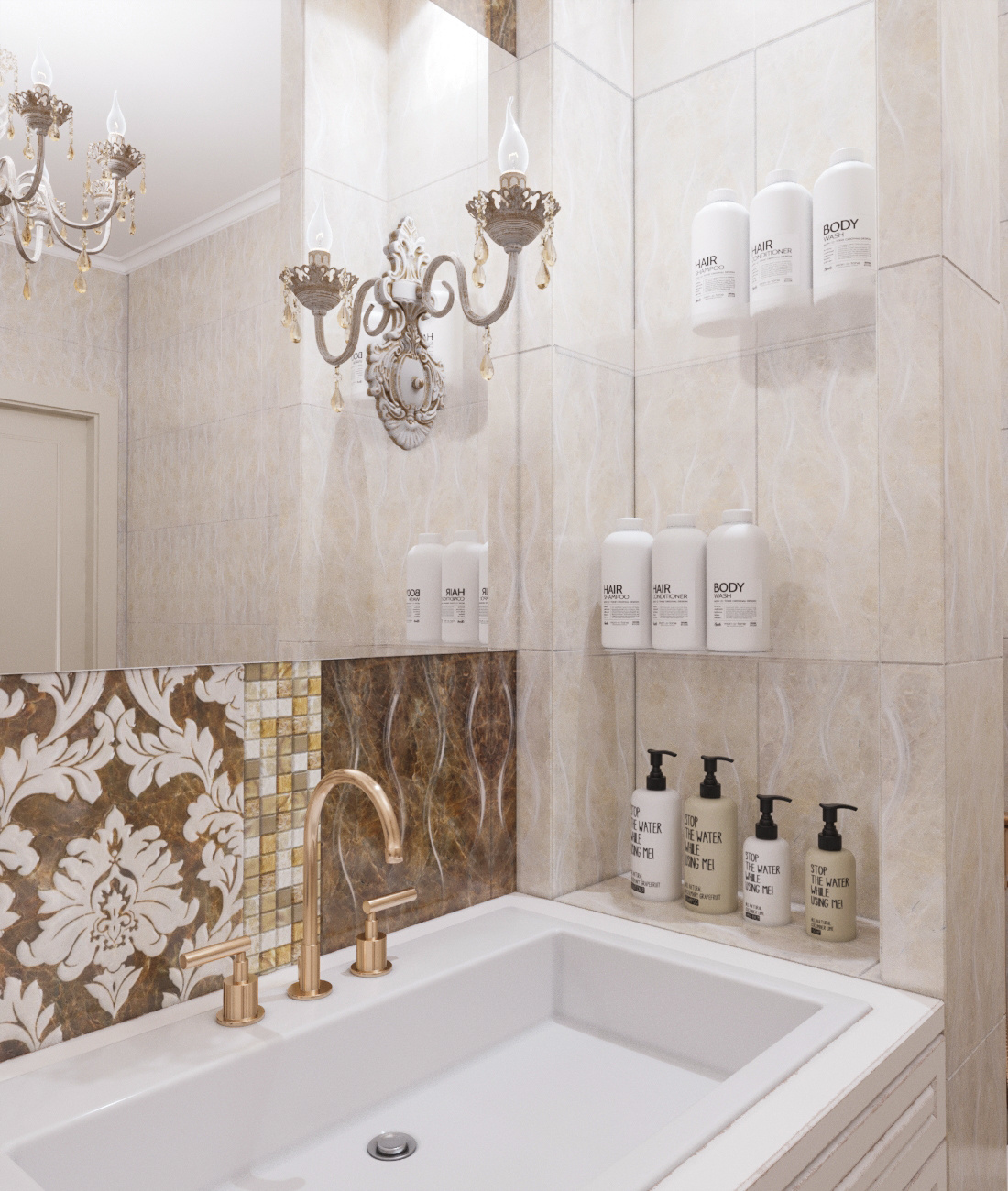 Ванные комнаты. Батракова Наталья дизайнер интерьеров Санкт-Петербург Москва Архангель