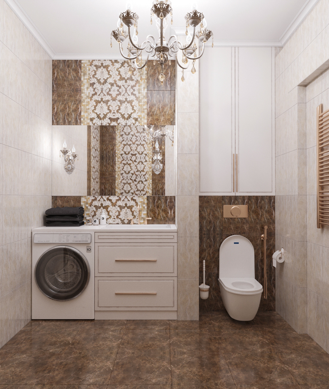 Ванные комнаты. Батракова Наталья дизайнер интерьеров Санкт-Петербург Москва Архангель