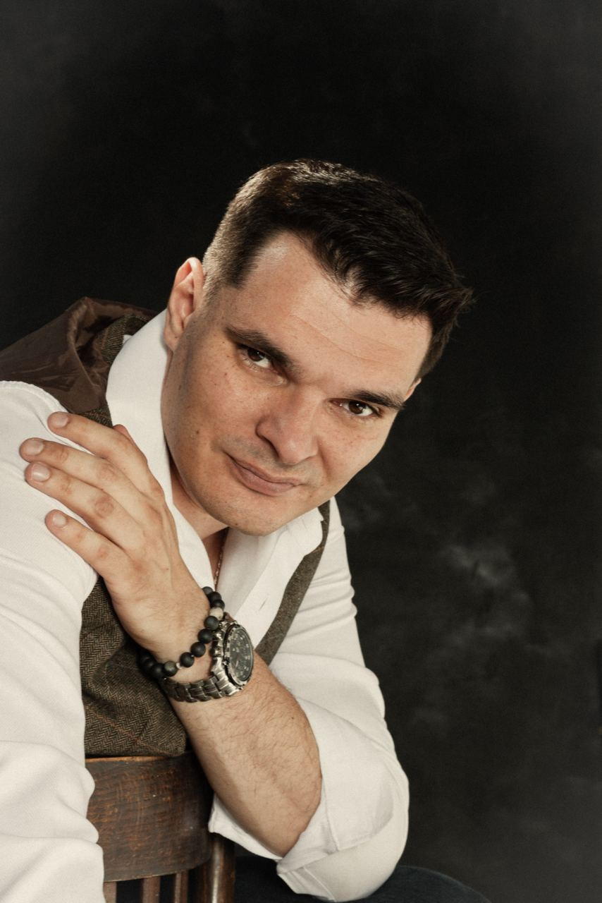 Портрет фотографа Владимира Шевченко. Позитивный контент-фотограф в Санкт-Петербурге Мария Устинова