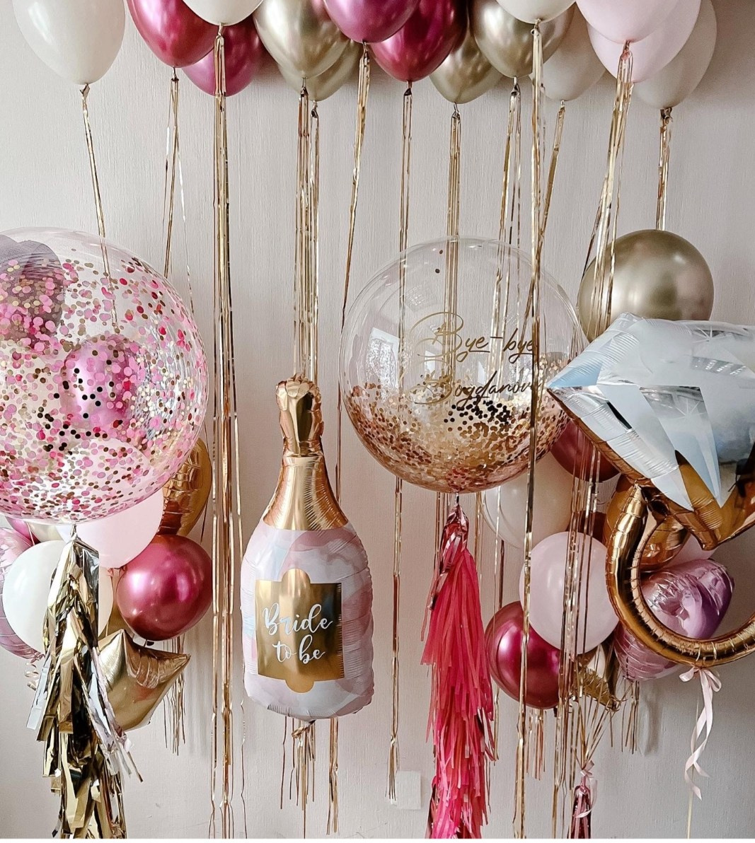 На свадьбу / девичник. Аэродизайнер Елена Лин