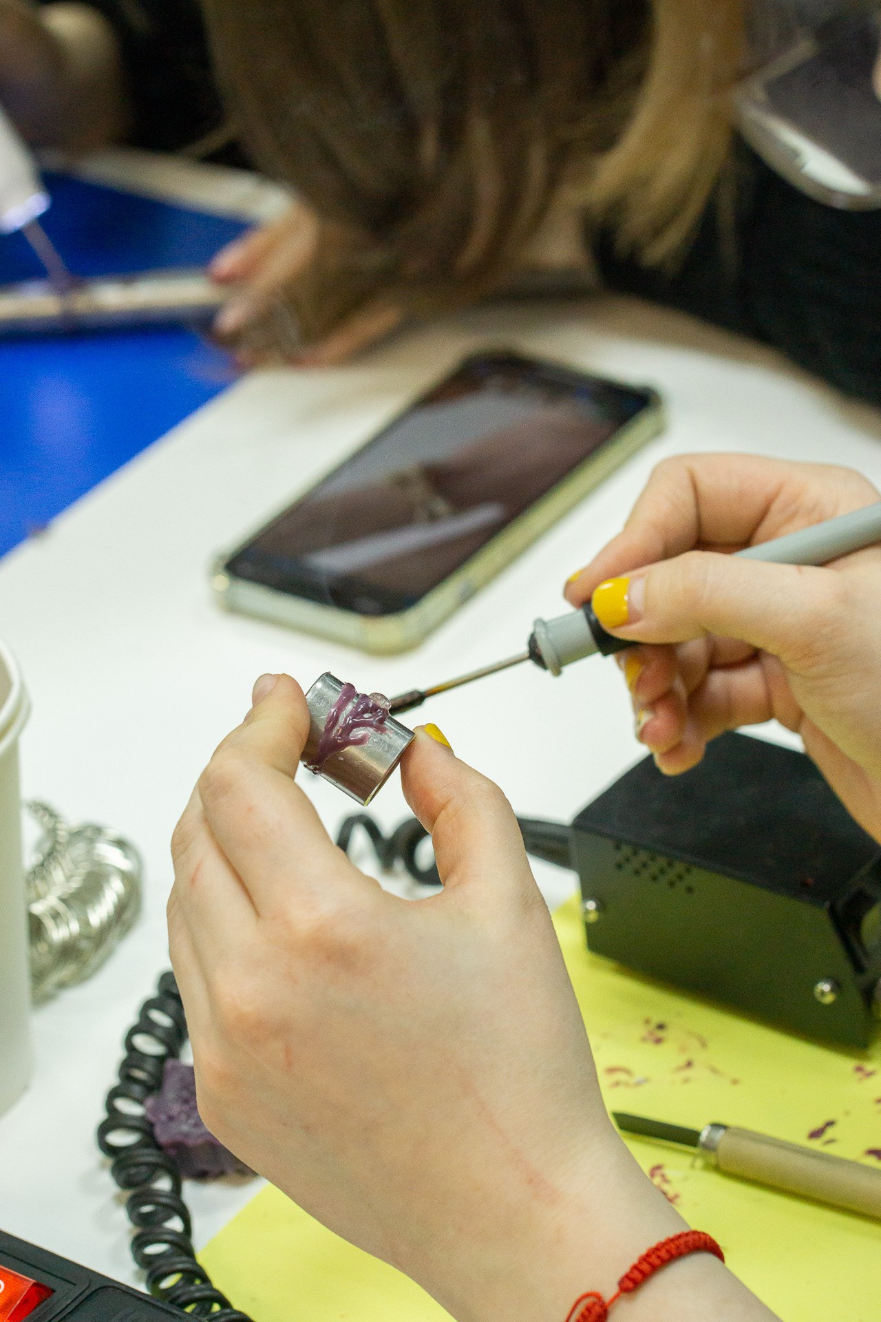 Мастер класс по изготовлению колец из серебра. Фотограф в Екатеринбурге Яна Круташова