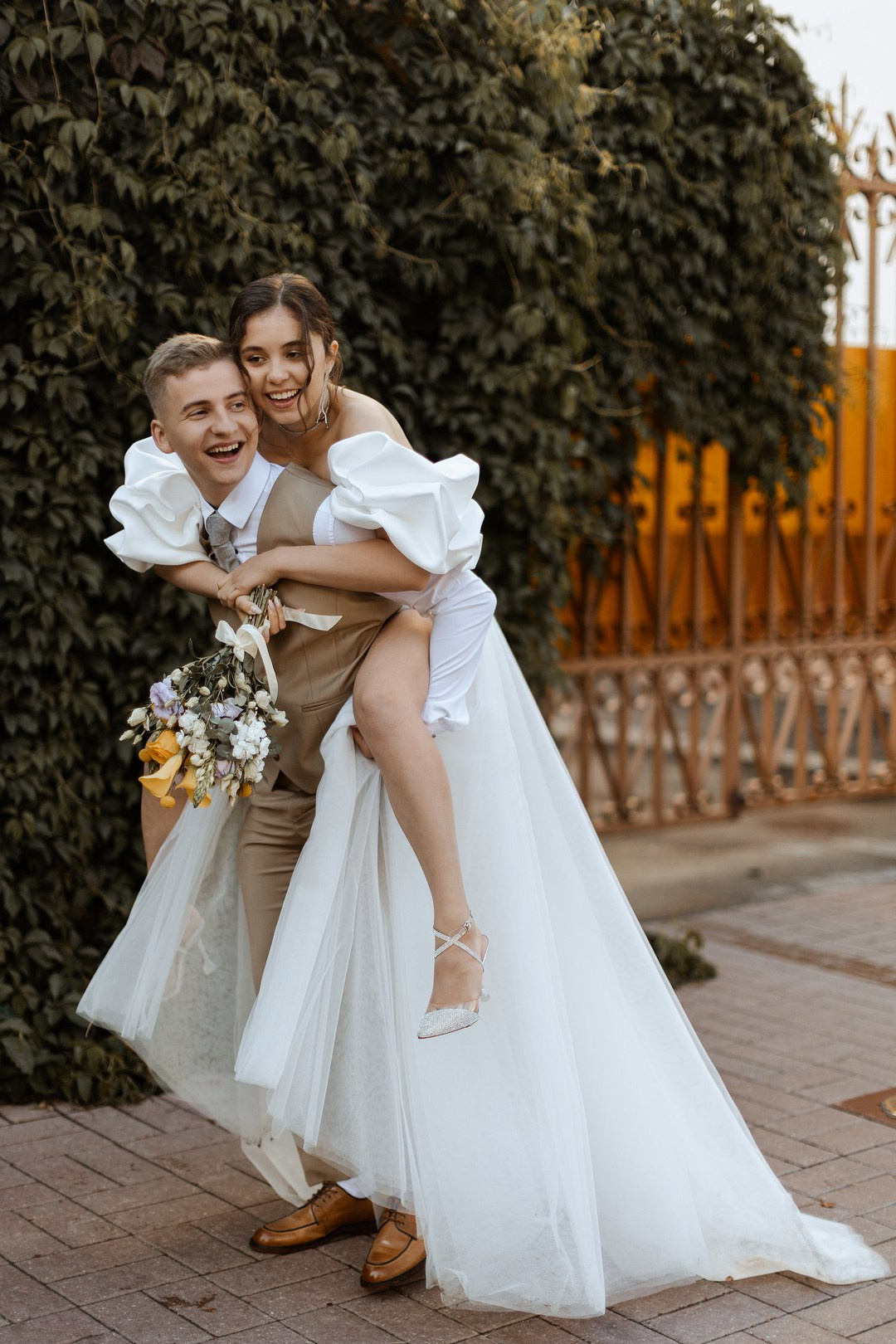  Романтика свадебного волшебства на улицах