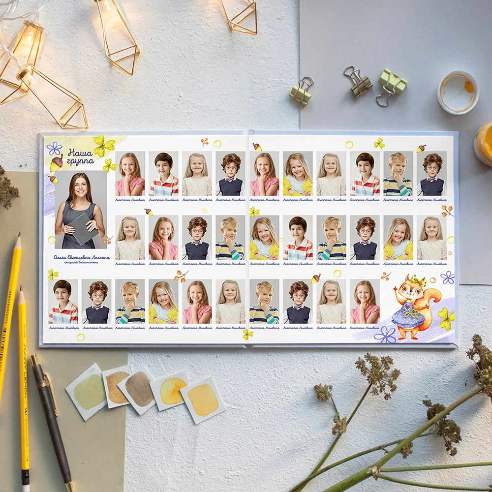 Дизайны фотокниг для детского сада. REPEYBOOK | Выпускные альбомы для детского сада и класса