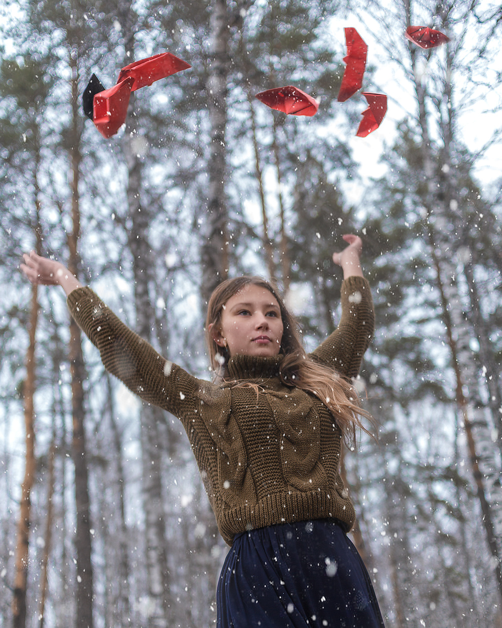 Осенняя съемка на природе. Фотограф в Новосибирске