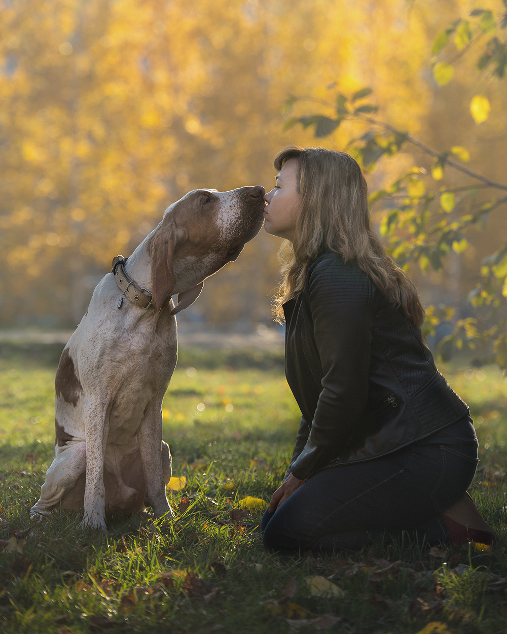 Фотосъемка с собакой. Фотограф в Новосибирске