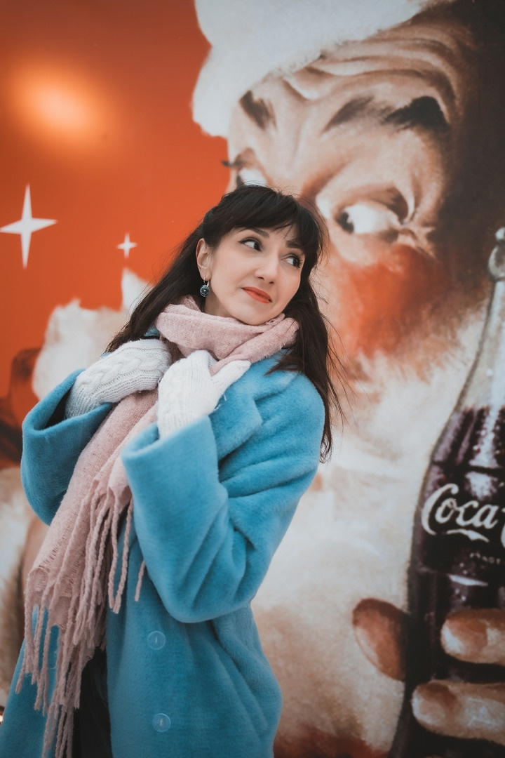 Грузовик Coca-Cola. Семейный, индивидуальный фотограф в Москве Ангели Марина
