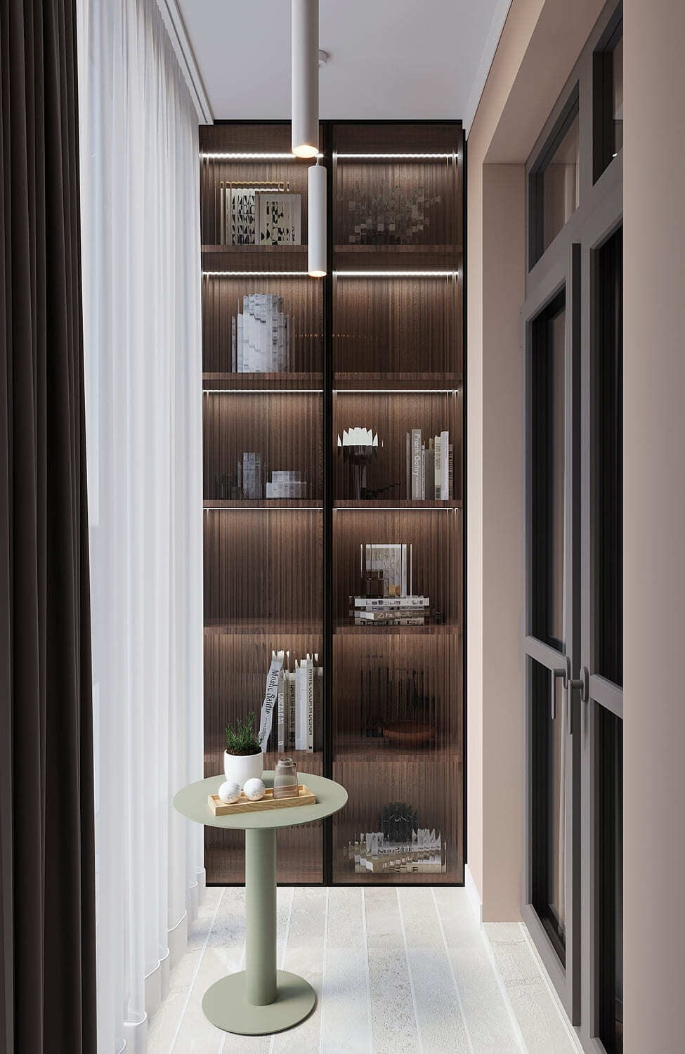 LOOK HOUSE. Modern Muf студия дизайна интерьера