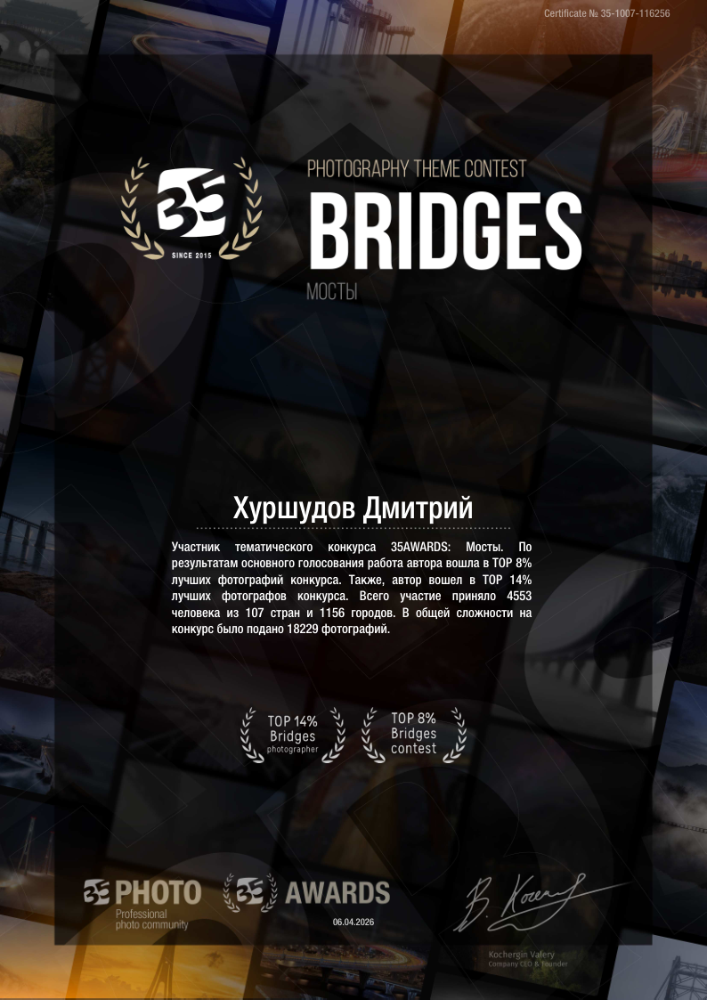 Дипломы. Дмитрий Хуршудов — профессиональный фотограф в Москве. Портретная и гламурная ню (boudoir) съемка. Фотосессии в студии и на выезде